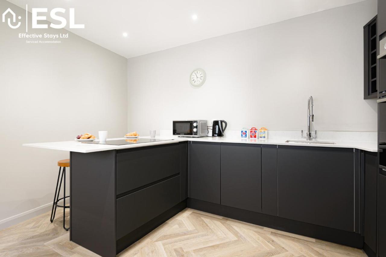 Comfy Modern 2 Bedroom Duplex Apartment With Sun Terrace Shrewsbury Luaran gambar