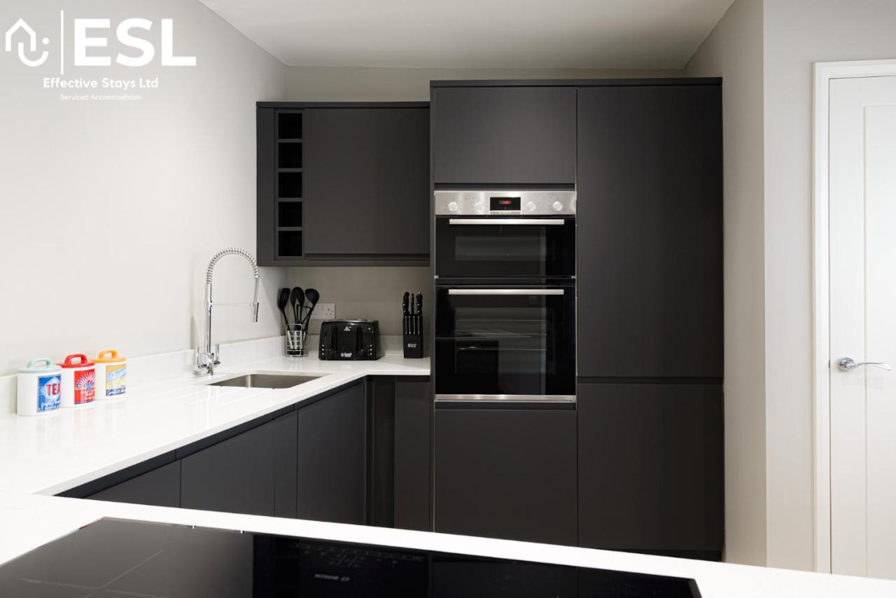 Comfy Modern 2 Bedroom Duplex Apartment With Sun Terrace Shrewsbury Luaran gambar