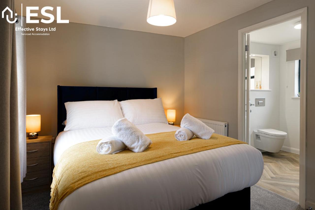 Comfy Modern 2 Bedroom Duplex Apartment With Sun Terrace Shrewsbury Luaran gambar
