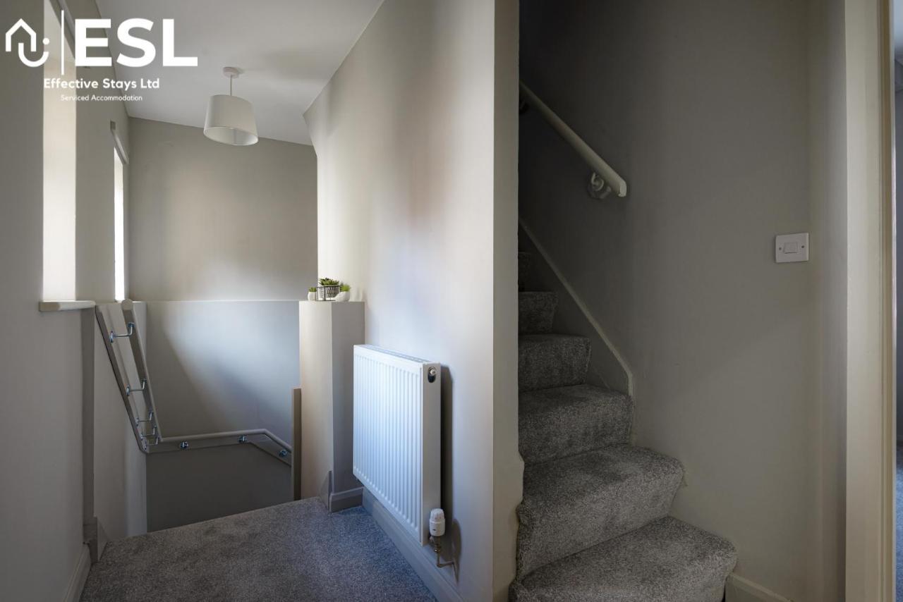 Comfy Modern 2 Bedroom Duplex Apartment With Sun Terrace Shrewsbury Luaran gambar