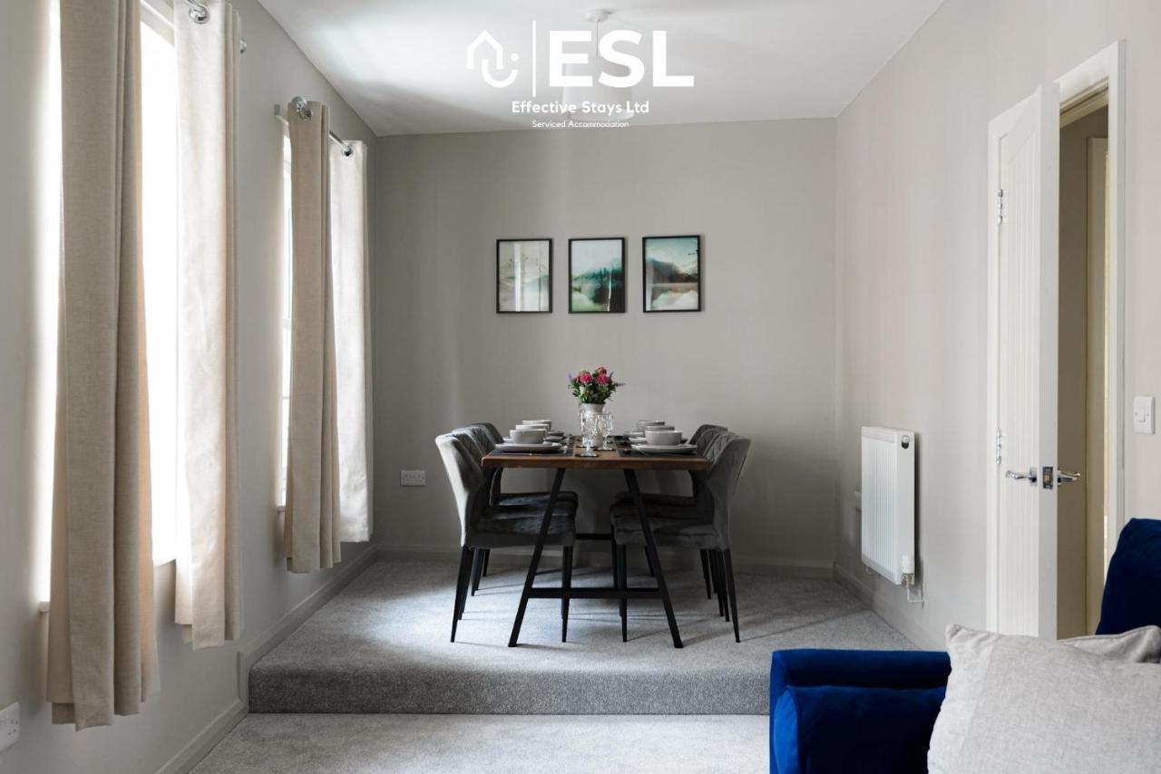 Comfy Modern 2 Bedroom Duplex Apartment With Sun Terrace Shrewsbury Luaran gambar