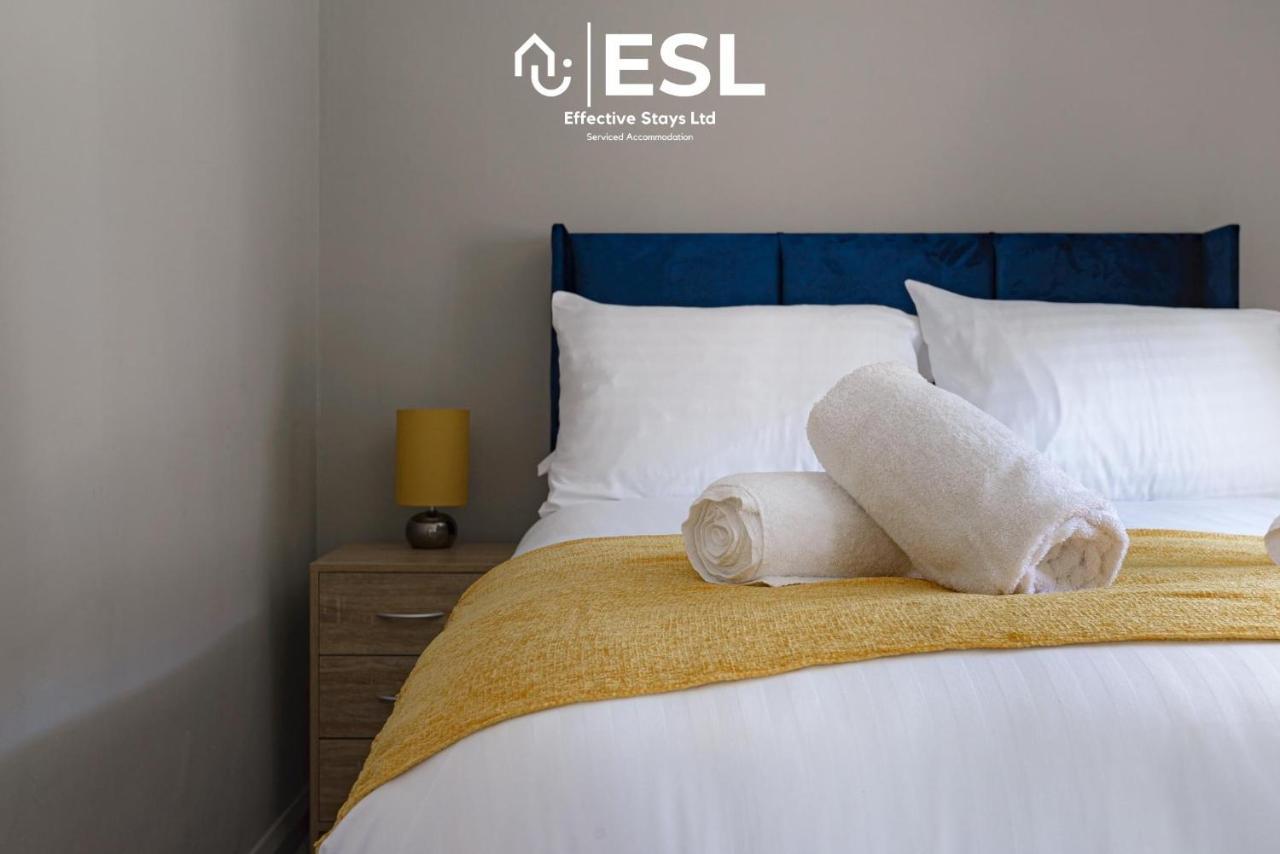 Comfy Modern 2 Bedroom Duplex Apartment With Sun Terrace Shrewsbury Luaran gambar