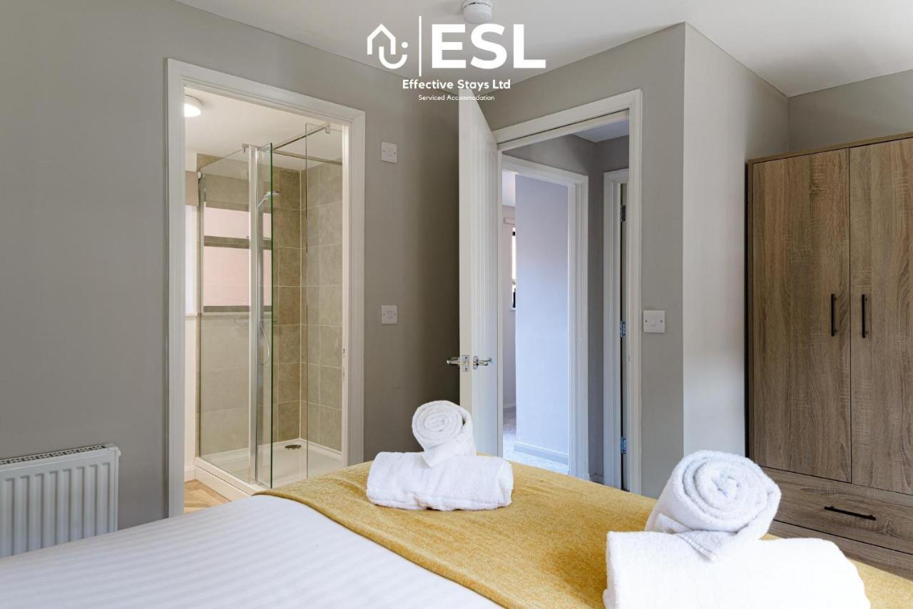 Comfy Modern 2 Bedroom Duplex Apartment With Sun Terrace Shrewsbury Luaran gambar