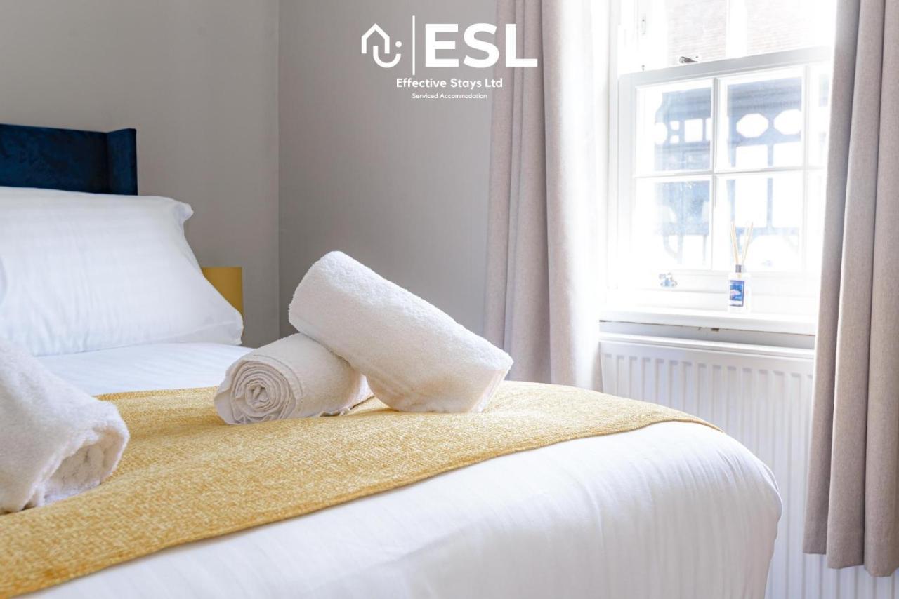 Comfy Modern 2 Bedroom Duplex Apartment With Sun Terrace Shrewsbury Luaran gambar