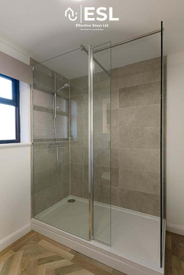 Comfy Modern 2 Bedroom Duplex Apartment With Sun Terrace Shrewsbury Luaran gambar